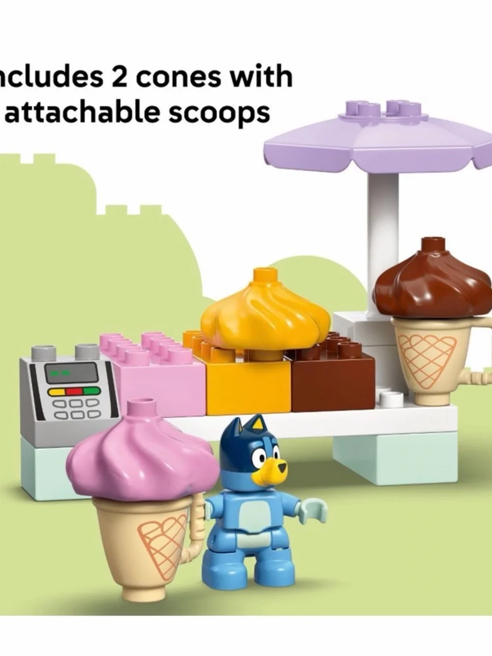 LEGO DUPLO Bluey Ice Cream Trip with Bluey - Toddler Toy For Boys and Girls - Picture 4 of 7
